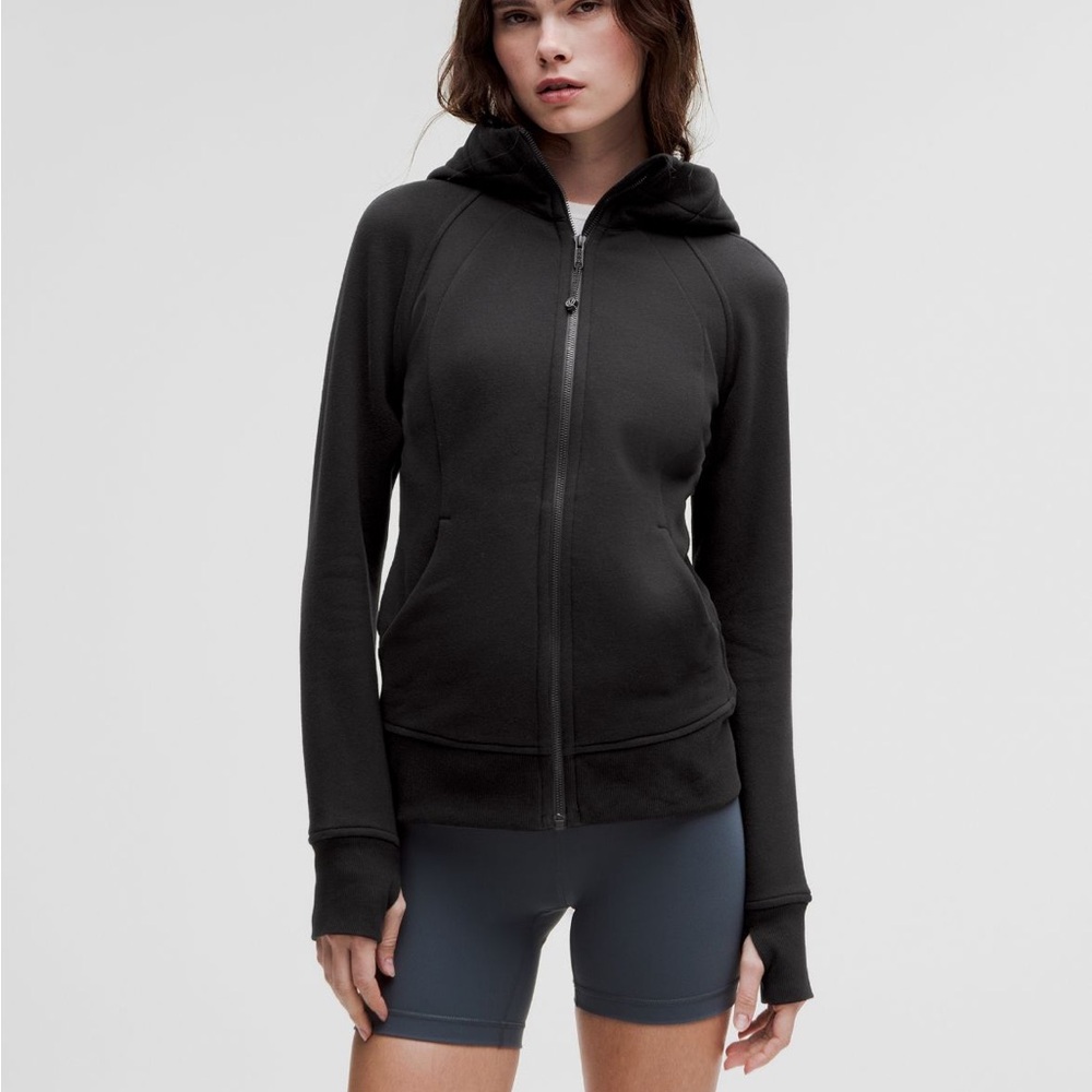 Black Lululemon Scuba Jacket size 6